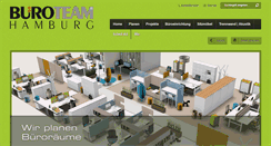 Desktop Screenshot of bueroteam-hamburg.de